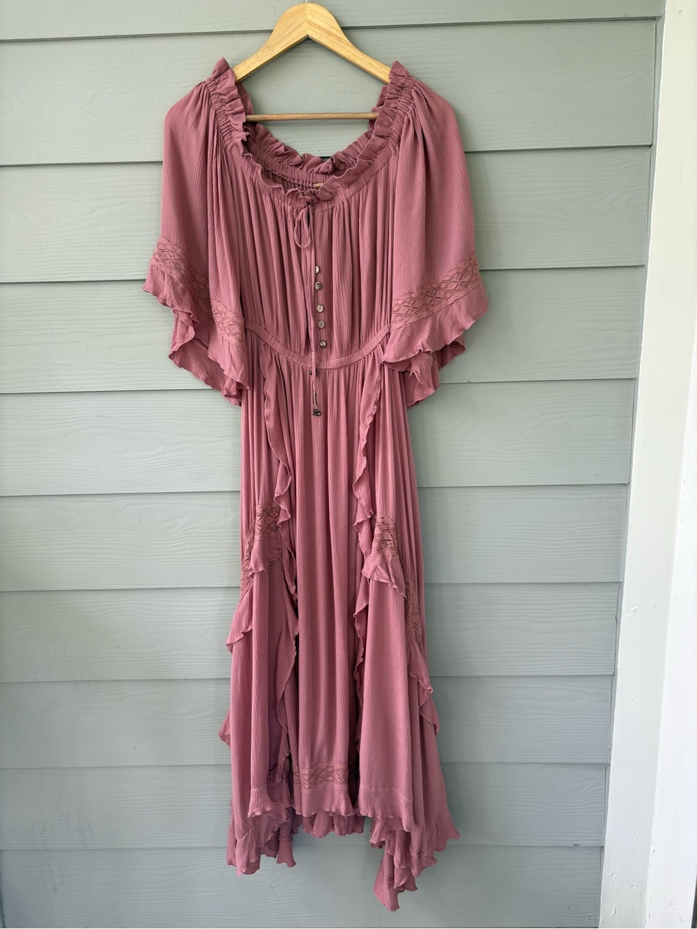 Free People Beach Bliss Dress- Rose - Picture 3 of 10